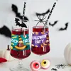 Pegatinas para Botella de Agua de Nueva Decoración de Halloween Europea y Americana, Etiquetas Adhesivas para Decoración de Copas de Vino y Botellas de Bebida del Festival de Fantasmas de Terror