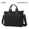 Pasta Executiva Espessa com Logo Estampado Bolsa de Lona Oxford Grande Capacidade Presente para Evento Promocional Corporativo Escolar