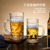 Tarro de Cerveza Vaso de Celebridad de Internet Tarro de Cerveza de Barril Grande y Pequeño con Asa Vaso para Vino Comercial de Gran Capacidad Copa de Héroe Fabricante Venta al por Mayor