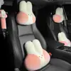 En stock Almohada Cervical para Reposacabezas de Coche de Dibujos Animados Conejo Travieso Almohada Cervical para Asiento de Coche Interior de Coche Lindo