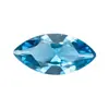 Ojo de caballo con forma de cristal afilado colección cristal afilado piedra desnuda gema joyería artificial accesorios piedra principal fabricantes DIY en stock venta al por mayor