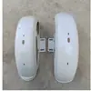 Guardabarros de Hierro para Triciclo Eléctrico con Soporte y Luz Trasera, Guardabarros Trasero para Rueda Trasera, Guardabarros de Hierro para Triciclo de Ocio