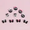 Decorações de Arte de Unha Cartoon de Halloween Crânio Engraçado Resina Unhas Postiças Acessórios Cola Creme Acessórios de Resina DIY