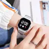 Reloj Electrónico LED Impermeable de Unicornio Reloj de Astronauta para Mujer Ins Alto Valor Fiesta Estudiantil Reloj Electrónico Multifuncional