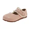 Zapatos de Cuero para Niñas 2025 Primavera Nuevo Estilo Coreano Versátiles Zapatos de Princesa para Niños Antideslizantes Suela Suave para Niña Zapatos Individuales para Bebé