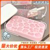Hellokitty Molde de Silicone para Bandeja de Gelo Prensa Cubo de Gelo Caixa de Armazenamento de Gelo Sanli Doméstico Novo Fabricação de Gelo Fofo