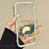 Adequado para Capa de Celular Vivox300, Vovix90 de Alta Qualidade Divertido Novo Desenho Animado Feminino Pormini Pato Preguiçoso