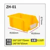 Caja con Compartimentos Inclinados Personalizada, Caja de Materiales para Accesorios de Ferretería de Plástico, Caja de Almacenamiento con Estante Inclinado, Caja de Piezas Modular