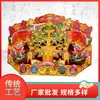 Caja de Regalo Estéreo de Árbol de Dinero de Papel con Peces Dentro, Lingotes, Adoración Ancestral Qingming, Limpieza de Tumbas, Artículos Funerarios de Papel