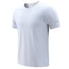 Camiseta Nova de Gola Redonda Lisa para Primavera e Verão Camiseta Colorida para Casal Camiseta Masculina