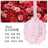 Lirio del Valle, Gypsophila, Etiqueta Colgante de Aromaterapia de Yeso con Relieve de Rosa, Ambientador para Armario del Hogar, Tableta de Fragancia para Coche