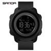 Reloj Deportivo Electrónico para Estudiantes Personalizado de Fábrica Fuente Sanda con Logo Impreso, Reloj Electrónico con Contador de Calorías y Pasos