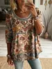 Moda Feminina Europeia e Americana 2026: Top Vintage Único, Estiloso, Casual, com Renda Patchwork e Gola Redonda para o Verão