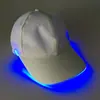 Gorra luminosa LED gorra de running luminosa de algodón puro con visera protección solar para exteriores gorra de béisbol para alpinismo a prueba de sol LOGO