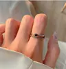 Anillo de Dedo Índice de Combinación de Elefante y Oso Retro Industria Pesada Anillo Creativo Distintivo Hip-hop Ins para Mujer Nicho