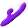 Vibrador de doble bola de choque pene femenino segunda marea masturbación juguetes sexuales para adultos juguetes sexuales