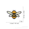 Parche bordado linda abeja bordado decoración de ropa LOGO Zhang Zi sin coser lavable accesorios DIY venta al por mayor