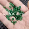 Cuentas de Ágata Verde Estilo Antiguo, Cuentas Sueltas de Jade, Cuentas Facetadas Tipo Barril de Calcedonia Verde Hielo, Cuentas Espaciadoras, Cuentas para Accesorios de Joyería