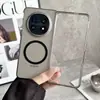 Adequado para Capa de Celular Oppo Find N5, Nova Capa Protetora Transparente Fosca com Sensação de Pele N 70% de Desconto Tela Empilhada Magnética Ultra-Fina