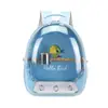 Hola Brid Periquito Sol Pequeño Bolsa Transportadora de Pájaros Mochila para Exteriores Transparente Portátil Gris Cacatúa Periquito