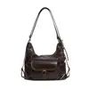 Bolsa de Combinação Diária Feminina 2026 Nova Bolsa de Mão Bolsa de Ombro Bolsa Transversal Moda Textura de Nicho Uso Diário Bolsa Pequena