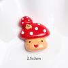 Resina dos desenhos animados acessórios cogumelo libélula patch diy crianças acessórios para o cabelo acessórios jardim de infância materiais artesanais