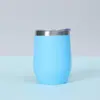 Transfronterizo Nuevo Taza Huevo 12oz Termo Acero Inoxidable 304 Mini Forma de U Taza Huevo Portátil Taza de Agua para Coche