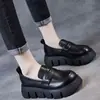Tênis Casuais Versáteis de Solado Macio para Mulheres, Outono 2026, Sapatos Casuais de Moda Tendência com Solado Grosso para Aumentar a Altura