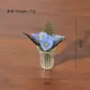Flores de Vid en Miniatura, Flores Artificiales Hechas a Mano de Vid de Zibo, Decoraciones para Ramo del Día de la Madre, Adornos para Escritorio de Oficina
