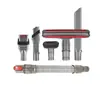 Adecuado para aspiradora Dyson cabezal de cepillo suave para eliminación de polvo cabezal de succión para ranuras manguera succión para colchón accesorios serie V6/DC