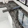 Película Adhesiva para Encimera de Mármol CTZS Textura Mineral Autoadhesiva Cubierta para Gabinete Estilo Lujo Moderno Resistente a Altas Temperaturas a Prueba de Aceite Antiarañazos Para Cocina Estufa Encimera Remodelar 40cmx1m/3m/5m/10m