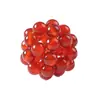 Brincos de Pedra Natural Pulseira Colar Corrente para Celular Contas Bola de Cristal Bola de Flor Acessórios de Joias DIY Cristal Tecido