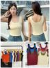 Camisola de Punto Acanalado a Rayas con Pedrería, Capa Base a la Moda, Ropa Exterior Sexy, Top que Ciñe la Cintura