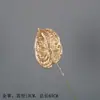 Flores Artificiales Doradas, Arreglo Floral de Cubeta de Bendición de Año Nuevo, Material Floral para Salón de Bodas de Eucalipto y Frutos de Acebo, Adornos Chinos