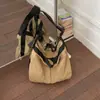 Bolso Cruzado Ligero de Tela Moda Transfronteriza Estilo Coreano Ligero Gran Capacidad para Viajar Diario Casual Elegante Versátil Bolso de Hombro