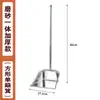 Recogedor de acero inoxidable engrosado, pala para basura de exterior, recogedor para barrer, artículos de limpieza, venta al por mayor para el hogar