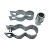 Acessórios para Estufa de Tubo de Aço: Base de Porta, Dobradiça de Porta, Protetor de Canto de Porta, Bola de Porta, Galvanizado, Espessado, Durável, À Prova de Ferrugem, Eixo de Porta Bico de Pato Fixo