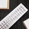 Puntas de Uñas Artísticas Simples Transparentes Estilo Ojo de Gato Anchas Tiras Pre-hechas 30 Piezas Por Tamaño Uñas Portátiles Fábrica Directa Personalización