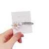 Pinza Lateral de Perlas y Lazo de Lujo Ligero, Pinza de Pato Elegante y Dulce, Diseño de Nicho de Moda, Pinza Curva para el Cabello para Mujeres