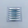 Ventilador de Rejilla de Acero Inoxidable Hierro Aleación de Aluminio Ventilación Pasante Campana Extractora Disipación de Calor Ventilación Placa de Rejilla Perforada a Prueba de Lluvia