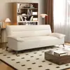 Sofá Cama de Cuero Resistente a Arañazos de Gato, Doble Propósito, Diseño Moderno Simple, Adecuado para Salas de Estar Pequeñas, Apartamentos de Alquiler y Oficinas, Sofá Plegable