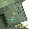 Set de Regalo Caja Personalizada para Cuaderno con Impresión de Logo, Cuaderno de Oficina, Taza Térmica para Reunión Anual, Regalo Souvenir