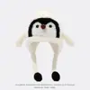Las Manitas Pueden Hacer Ruido Cuando las Pellizcas. Los Sombreros para Niños Son Lindos y Súper Lindos en Invierno. Gorros Gruesos Cálidos con Protección para las Orejas para Hombres y Mujeres Pingüino