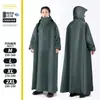 Impermeable para Vehículos Eléctricos, Poncho Impermeable Grueso y Alargado Todo en Uno, Impermeable para Bicicleta Eléctrica para Ciclismo