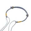 Pulsera Semi-terminada de la Suerte para Mujer, Cordón Trenzado DIY, Estilo Xiaohongshu, Se Puede Usar con Accesorios, Tendencia Creativa Hecha a Mano Estilo Chino