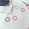 Funda magnética transparente de colores adecuada para OPPO Reno16, lujo 15, gama alta 14Pro, funda de teléfono estilo ins coreano para niñas