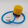 Bomba de pie para inflar anillos de natación, herramienta de inflado de aire, venta al por mayor, disponible en fábrica.