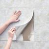 Adesivos de Azulejo Transfronteiriços para Fabricantes Cobrem Manchas Preenchem Buracos Decoração de Parede Painéis de Parede Adesivos de Parede Autoadesivos Impermeáveis Mármore Painel de Alumínio-Plástico
