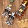 Paquetes al por mayor de 0,5 kg de Botellas de Vidrio, Botellas para Licores, Botellas de Vino Vacías Transparentes Selladas de 500 ml, Botellas de Vino de Cocina Blanco Cristalino, Botellas de Vino Extranjero