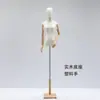 Loja de Roupas Adereços de Mannequin Vestido de Noiva Feminino Mannequin de Meio Corpo Mannequin de Corpo Inteiro Manequim de Roupas Estilo Coreano Suporte de Exibição